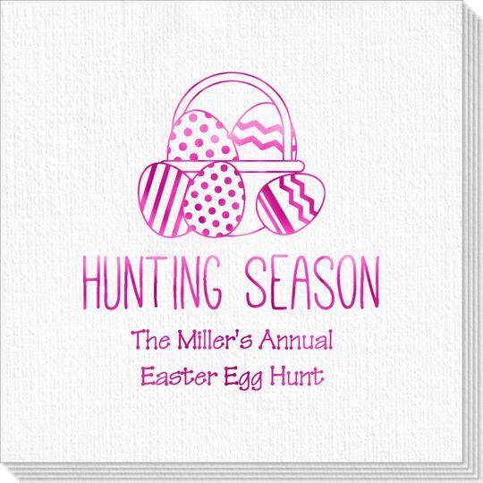 Hunting Season Easter Deville Napkins